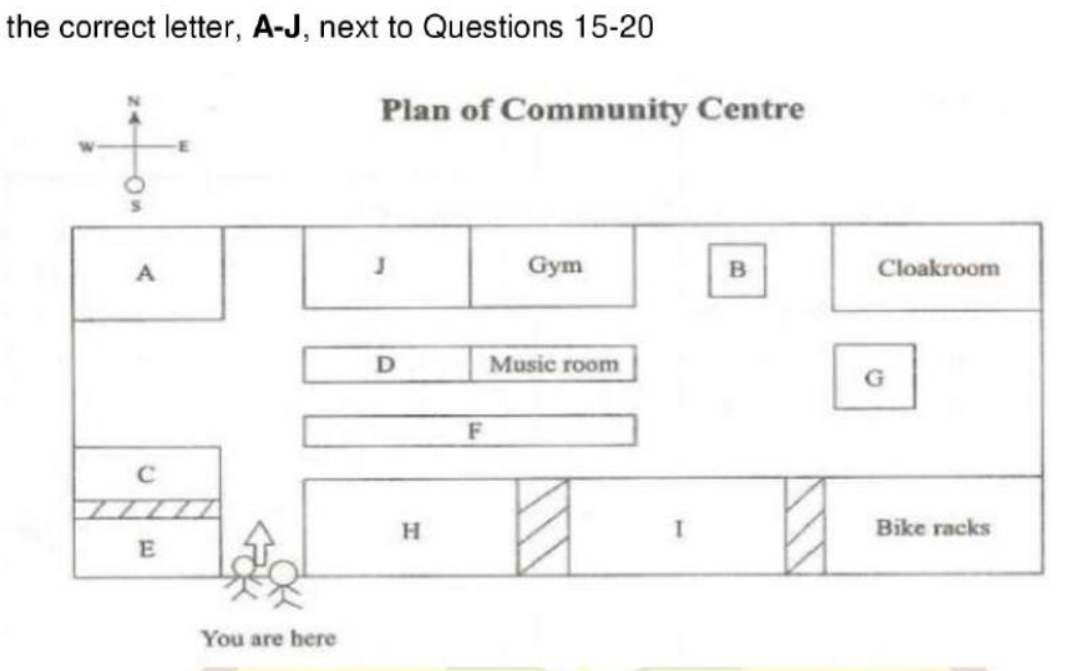 Plan of Community Centre