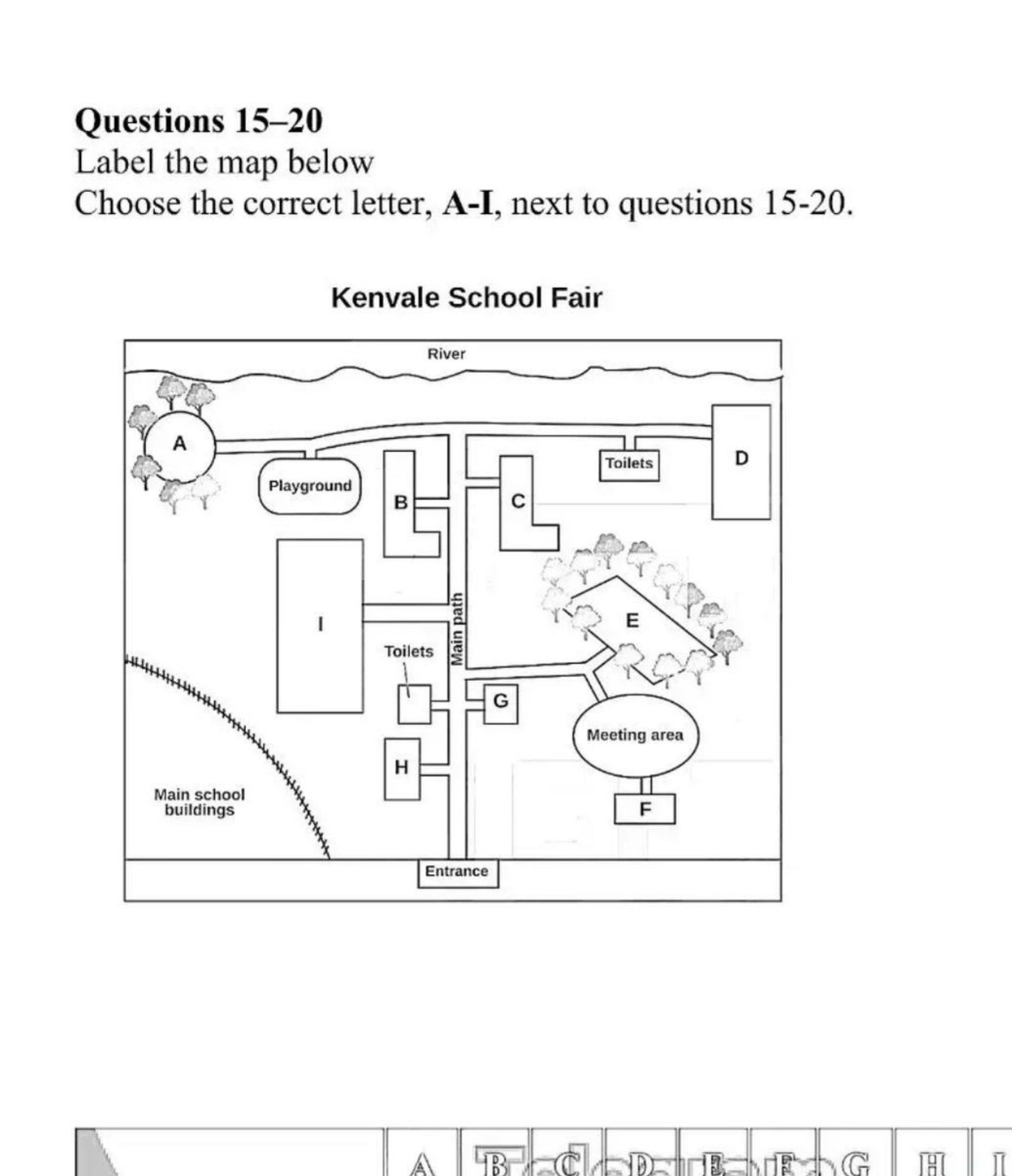 Kenvale School Fair map
